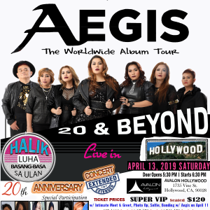 The Aegis Band Live In Los Angeles April 13, 2019