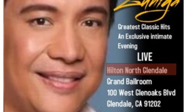 NONOY ZUNIGA Live In Hilton Hotel Glendale, California Dec. 5, 2021