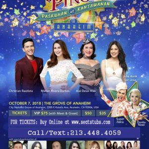 Kapusong Pinoy… Paskuhan at Kantawanan sa Anaheim Online Tickets