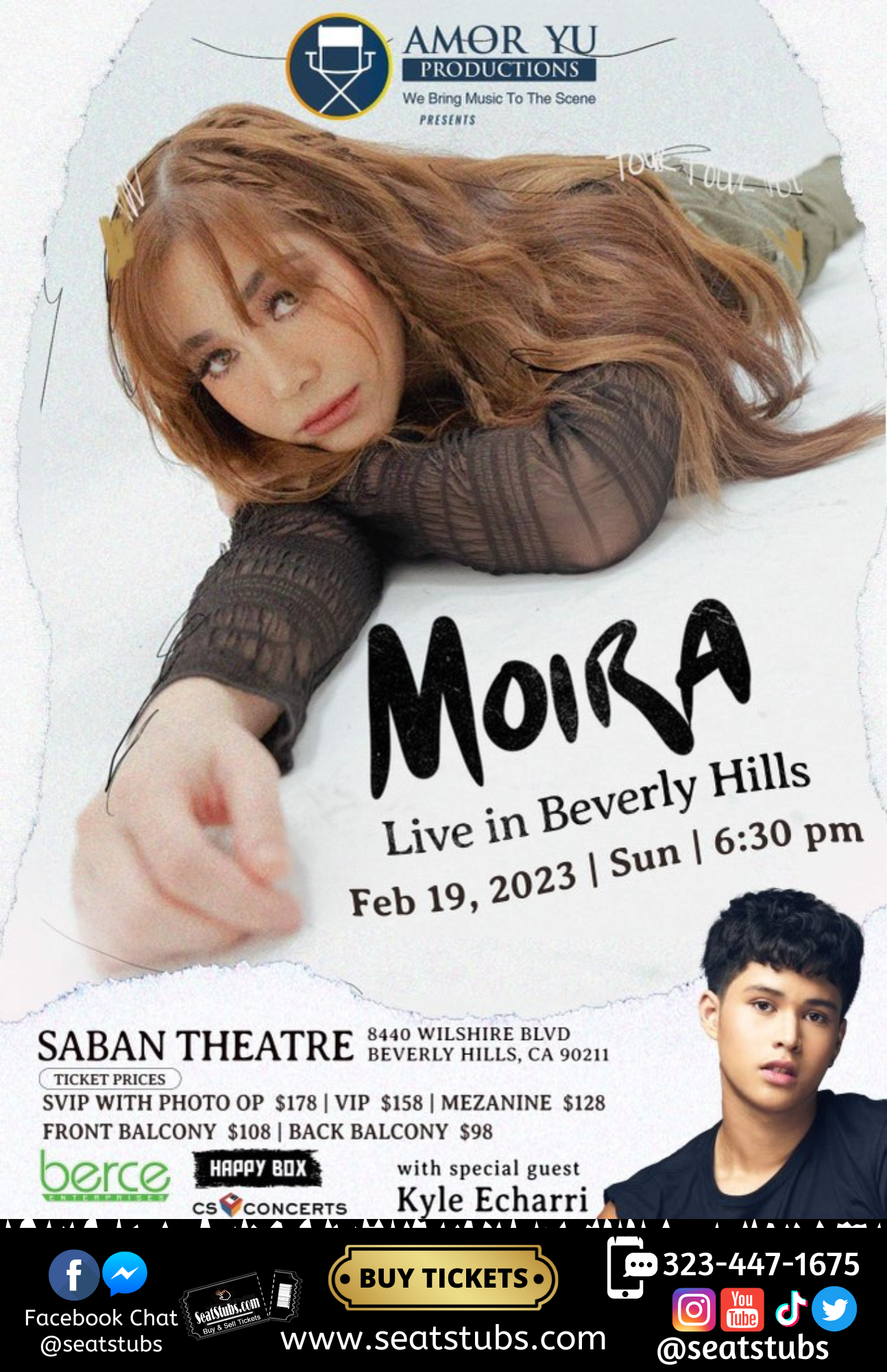 MOIRA LIVE IN BEVERLY HILLS SABAN THEATRE FEB 19, 2023