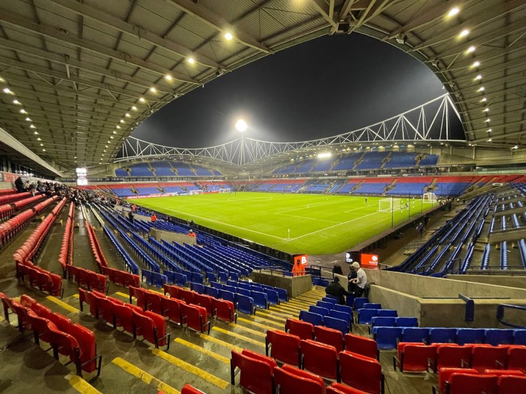 University Of Bolton Stadium Venue United Kingdom