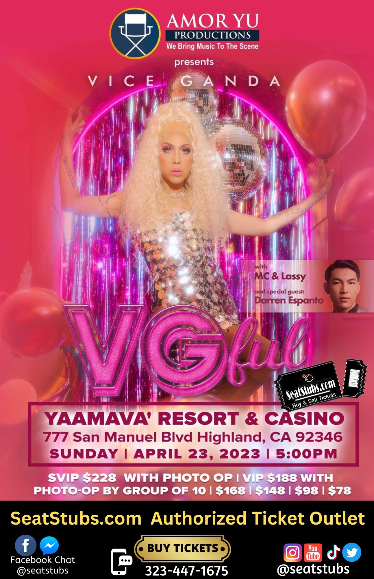 Vice Ganda feat Darren Espanto Live in Yamaava Resort & Casino