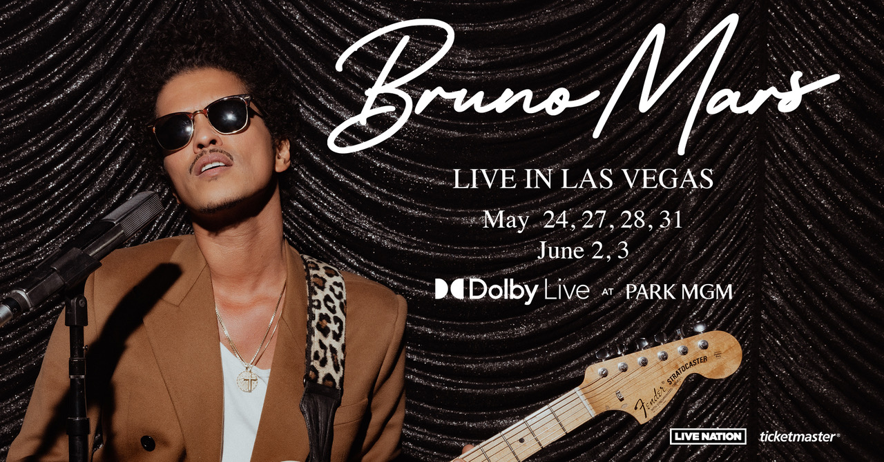 Bruno Mars Las Vegas Residency Concert 2023 Park MGM