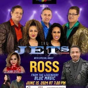 The Jets with Ross of Blue Magic Live in Sycuan Casino June 15, 2024