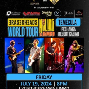 Eraserheads Live in Pechanga Casino - US Tour 2024 Buy Tickets
